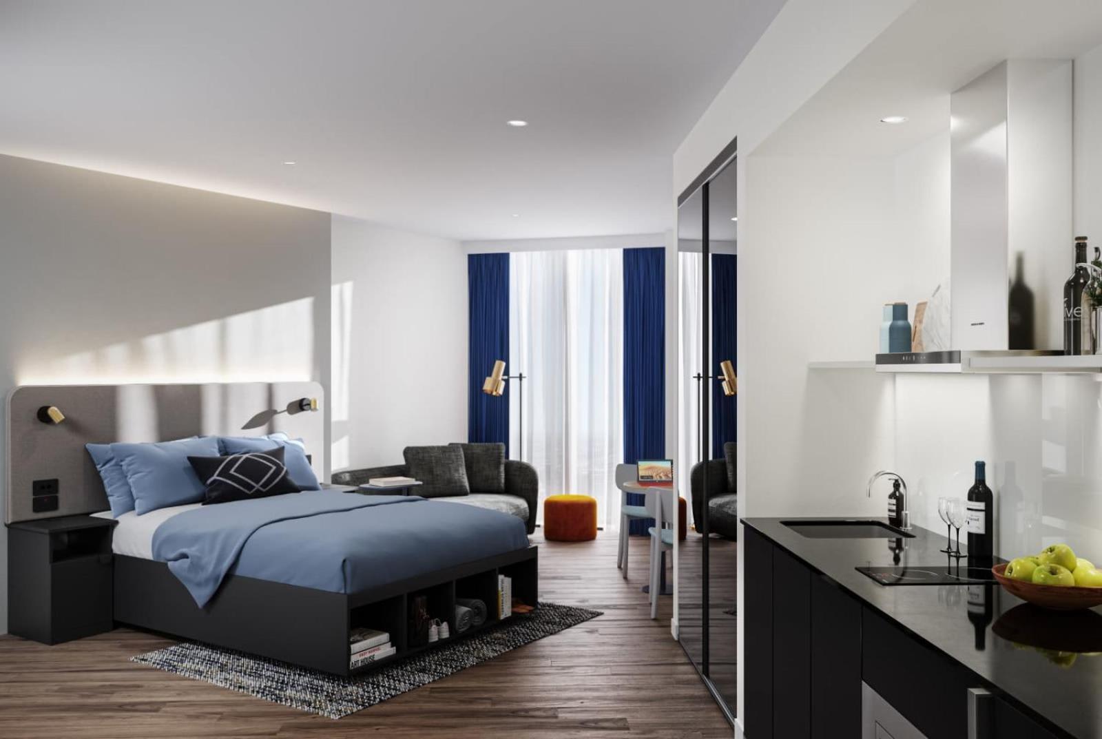 Studio Apartments At Aurora Near Melbourne Port المظهر الخارجي الصورة